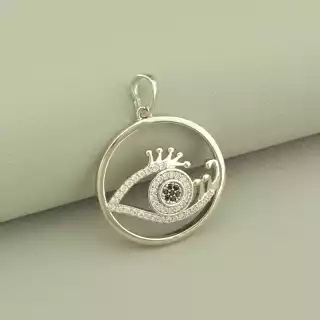 Кулон око Xuping Фіаніт (родій)