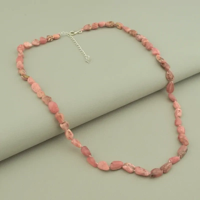 Намисто Родохрозит Срібло(925) 46 см.