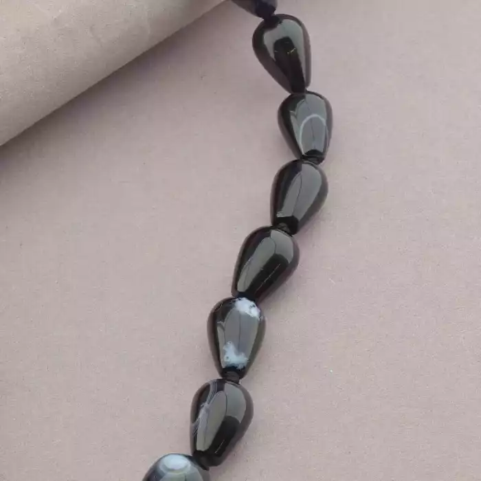 🏷️️ Намисто Агат 48 см. ss_94840