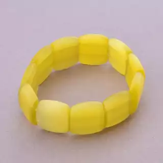 Браслет резинка Котяче око 17 см.