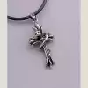 🏷️️ Підвіска хрест медична сталь 316L 44 см F-70523