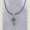 🏷️️ Підвіска хрест медична сталь 316L 44 см F-70523