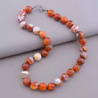 Намисто Агат для повсякденного стилю 47 см