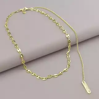 Підвіска Xuping 44 см (позолота 14k лимонна)