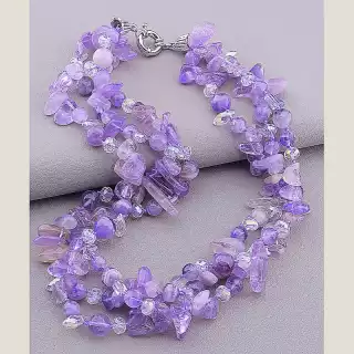 Намисто Аметрін 50 см