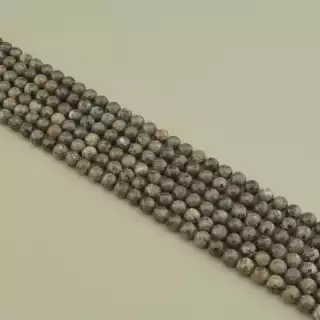 Намистини Яшма 39 см. 8,5 мм. на нитці (натуральне каміння, без застібки)