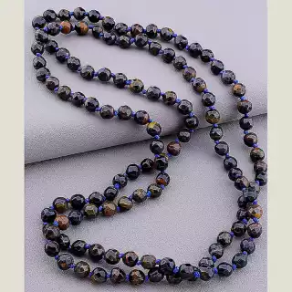 Намисто Тигрове око 120 см