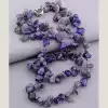 🏷️️ Намисто Аметист 45 см F-52721