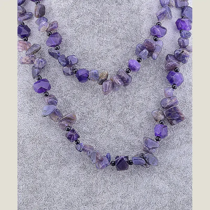 🏷️️ Намисто Аметист 45 см ss_52721