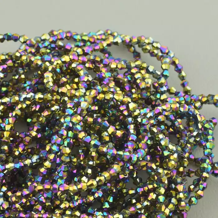 🏷️️ Нитка Чеський кришталь 28 см. (без замка) ss_92675