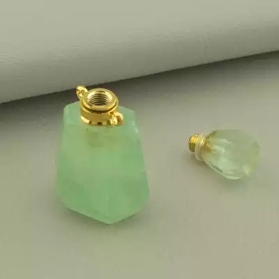 🏷️️ Кулон пляшечка Флюоріт 35x20мм. F-100818