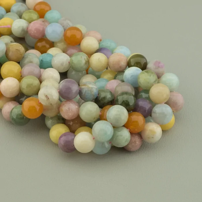 🏷️️ Нитка Самоцвіти 40 см. 10 мм. (без замка) ss_93865