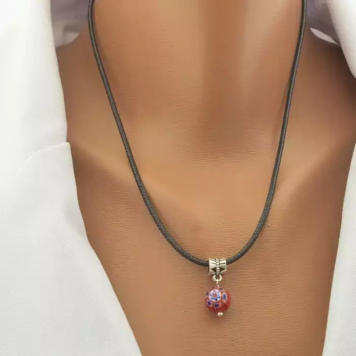 🏷️️ Підвіска Лемпворк (скло) 43 см. ss_102332