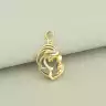 🏷️️ Кулон мати з немовлям Xuping Фіаніт (позолота 18к) F-102752