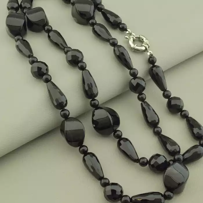 🏷️️ Намисто Агат 87 см. ss_103164