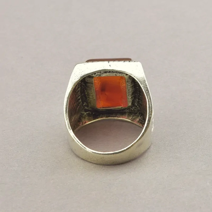 🏷️️ Перстень Сердолік (біжутерний сплав) ss_43442