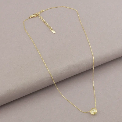 Підвіска XUPING Swarovski 42 см. (позолота 18к)