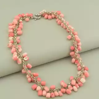 Намисто з коралів 45 см.