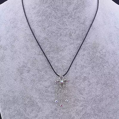 🏷️️ Підвіска квітка Fashion Сrystal 42 см F-79093