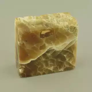 Кальцит (60х63 мм, жовтий, одиничний екземпляр)