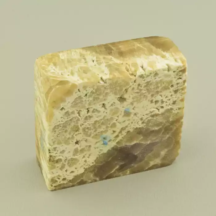 🏷️️ Кальцит (60х63 мм, жовтий, одиничний екземпляр) ss_105239