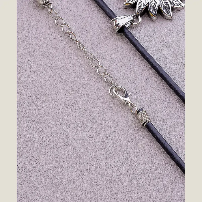 🏷️️ Підвіска індіанець медична сталь 316L 44 см ss_70524