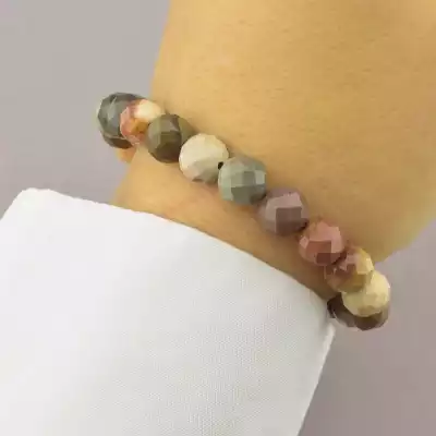 🏷️️ Браслет резинка Яшма 19 см. F-91166