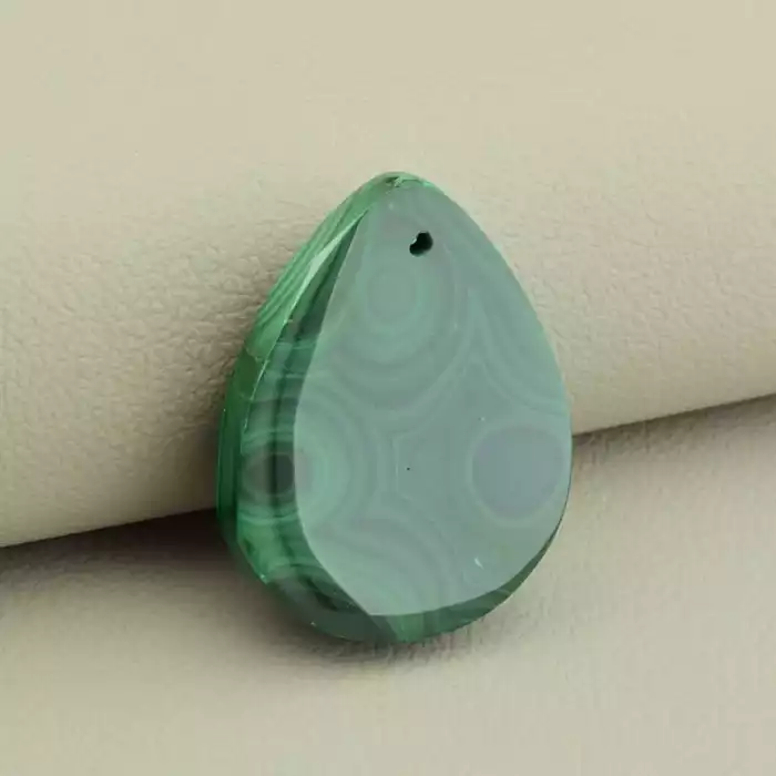 🏷️️ Кулон Малахіт 35x27мм. F-106357