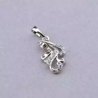 Кулон Xuping Фіаніт (родій)