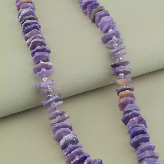 🏷️️ Намисто Чароїт 45 см. ss_100085