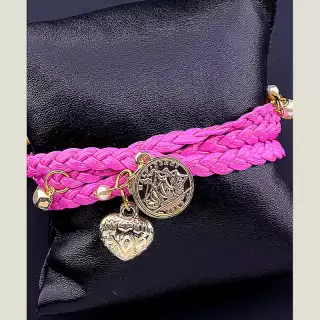 Браслет з карабіном Сrystal FJ