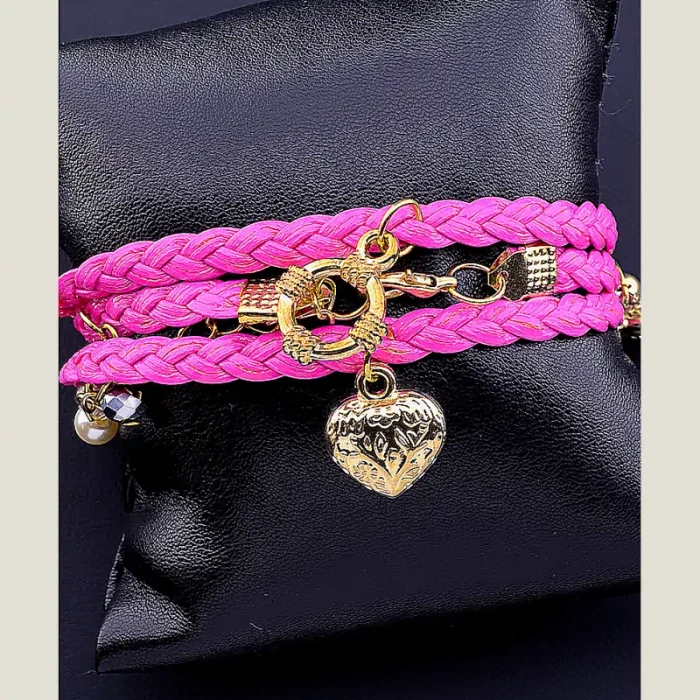 🏷️️ Браслет з карабіном Сrystal FJ ss_37583