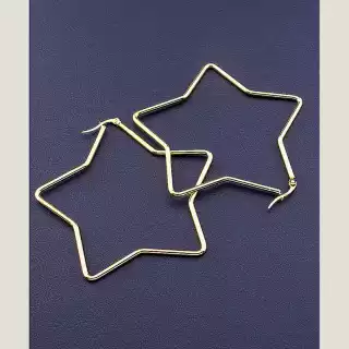 Сережки з французьким замком FJ 70х70 мм