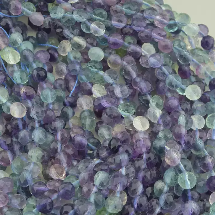 🏷️️ Нитка Флюорит 38 см. (без застібки) ss_101029