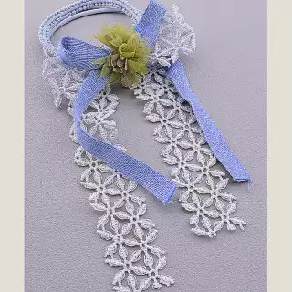 Резинка для волосся Flora Secret тканина