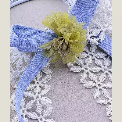 🏷️️ Резинка для волосся Flora Secret тканина F-41760