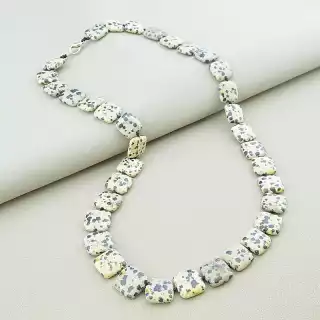 Намисто Яшма 60 см