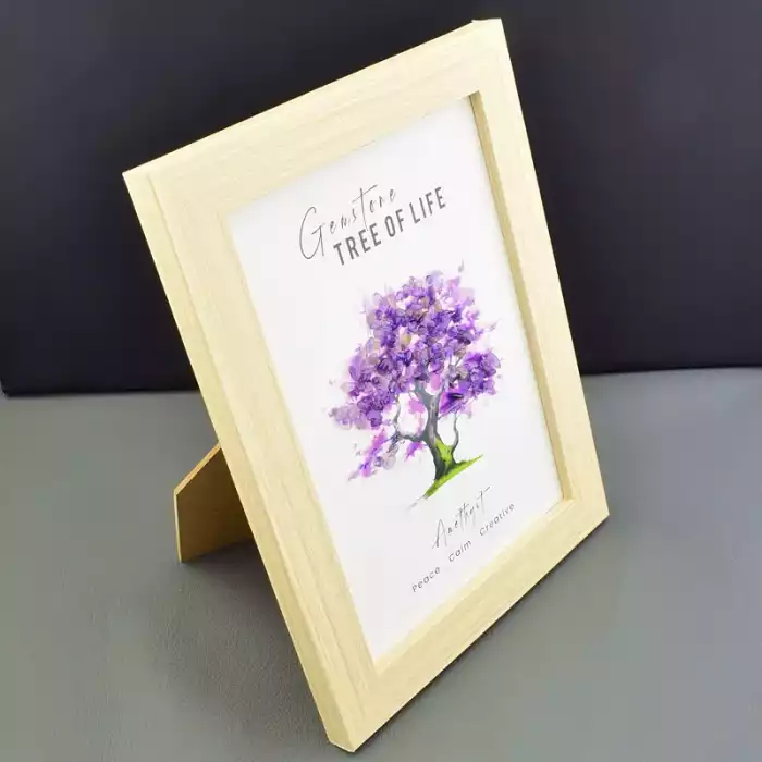 🏷️️ Картина з аметистом фіолетова (210х155 мм) ss_104531