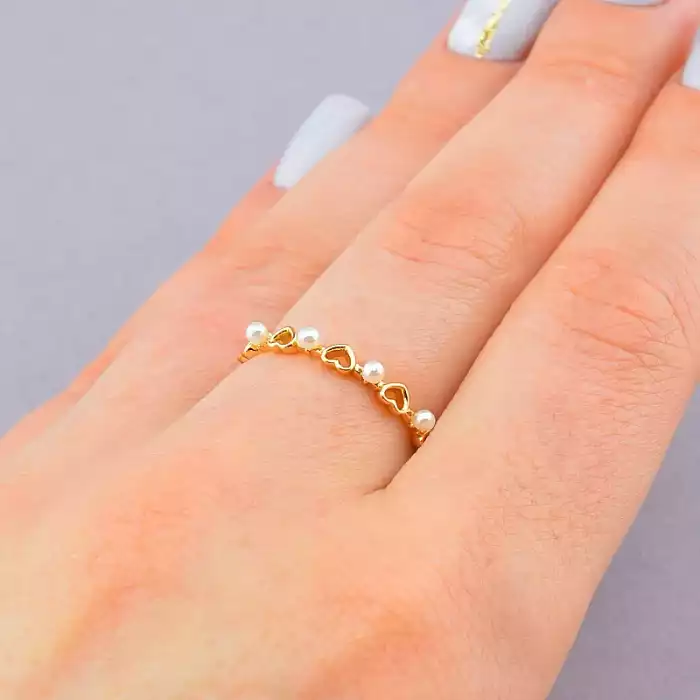 🏷️️ Каблучка XUPING Майорка (позолота 18к) ss_105545