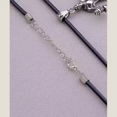 🏷️️ Підвіска чоловік медична сталь 316L 44 см F-70525