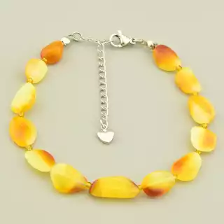 Браслет на карабіні Янтар 20 см