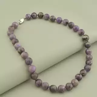 Намисто Чароїт під светр 50 см