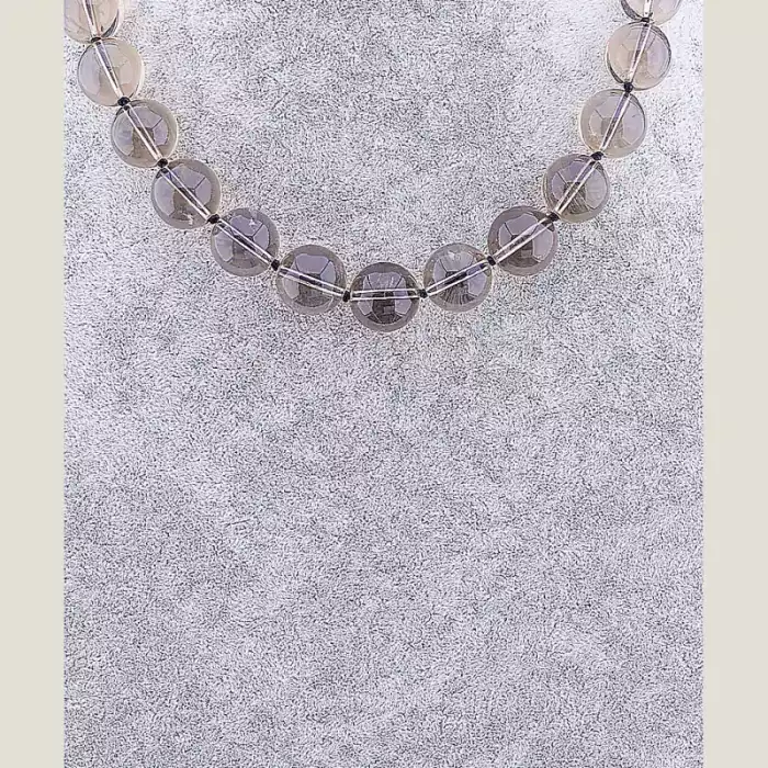 🏷️️ Намисто Раухтопаз 47 см. ss_99455