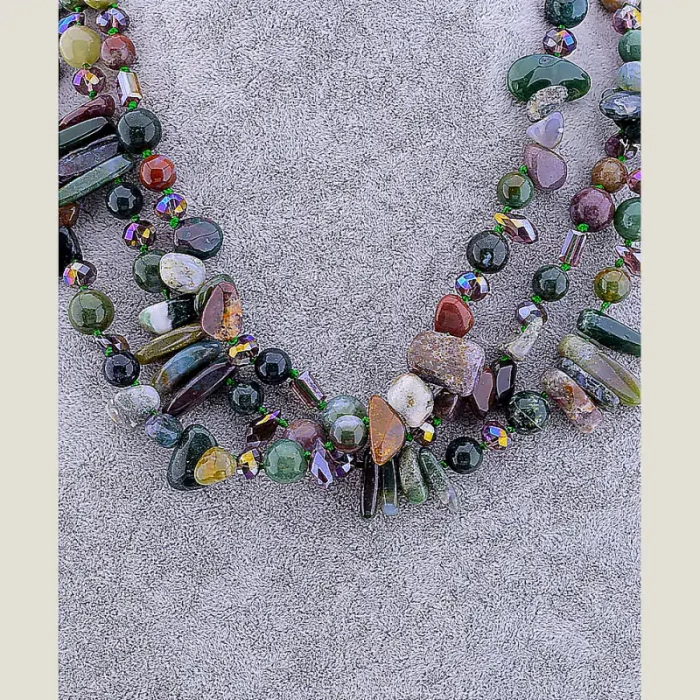 🏷️️ Намисто Яшма 50 см ss_36684