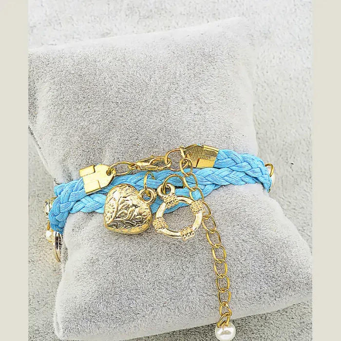 🏷️️ Браслет з карабіном Сrystal FJ ss_37584