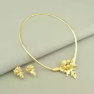 Підвіска+Сережки Фіаніт Fashion