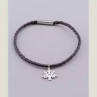 Браслет на магнітній застібці 20 см екошкіра