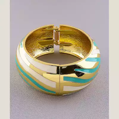 🏷️️ Браслет емаль 18 см (позолота 18к) F-15803