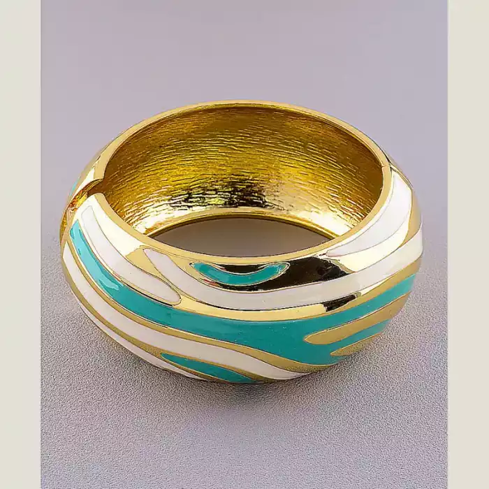 🏷️️ Браслет емаль 18 см (позолота 18к) ss_15803