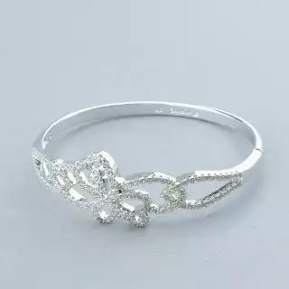 Браслет шарнірний Xuping (родій)